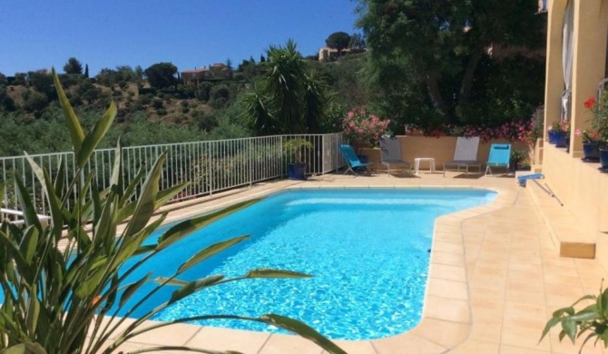 Villa de 3 chambres avec piscine privee et jardin clos a Bormes les Mimosas a 4 km de la plage