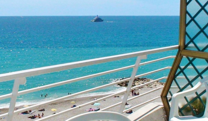 Appartement d'une chambre a Cagnes sur Mer a 100 m de la plage avec vue sur la mer terrasse amenagee et wifi