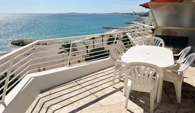 Superb apartment with balcon in front of the sea - Cagnes-sur-Mer - Welkeys