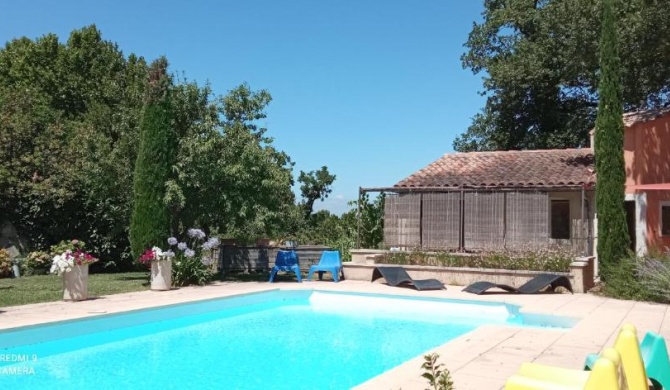 Sous les chênes, en Provence