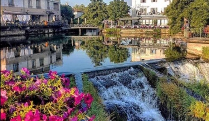 balcon sur la Sorgue