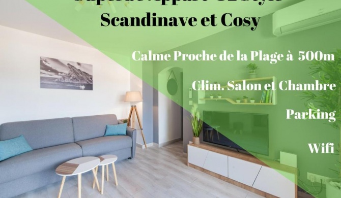 Apartment T2 Confort - Calme - Proche plage