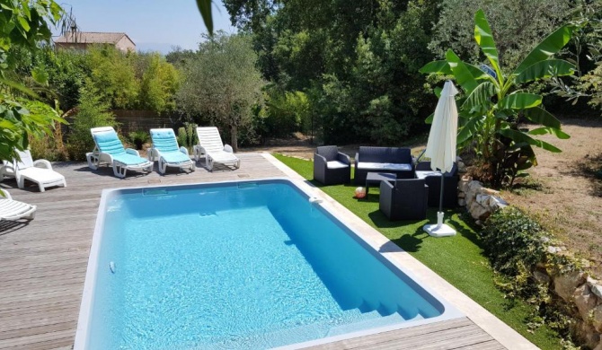 Villa de 4 chambres avec piscine privee jardin clos et wifi a La Gaude