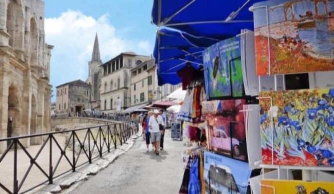 Studio avec vue sur les arénes